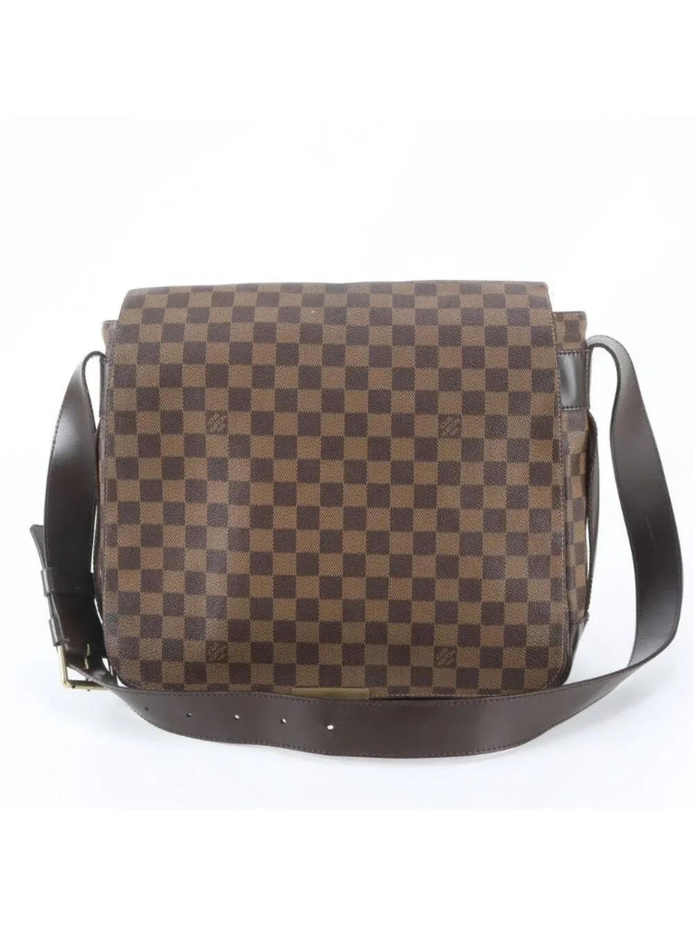Louis Vuitton Damier Bastille Leather Shoulder Bag Crossbody Messenger Business